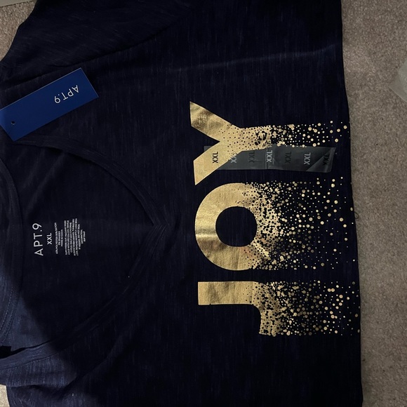 JOY. tshirt gently used - Picture 3 of 4